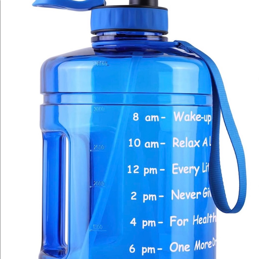 Motivational water jug